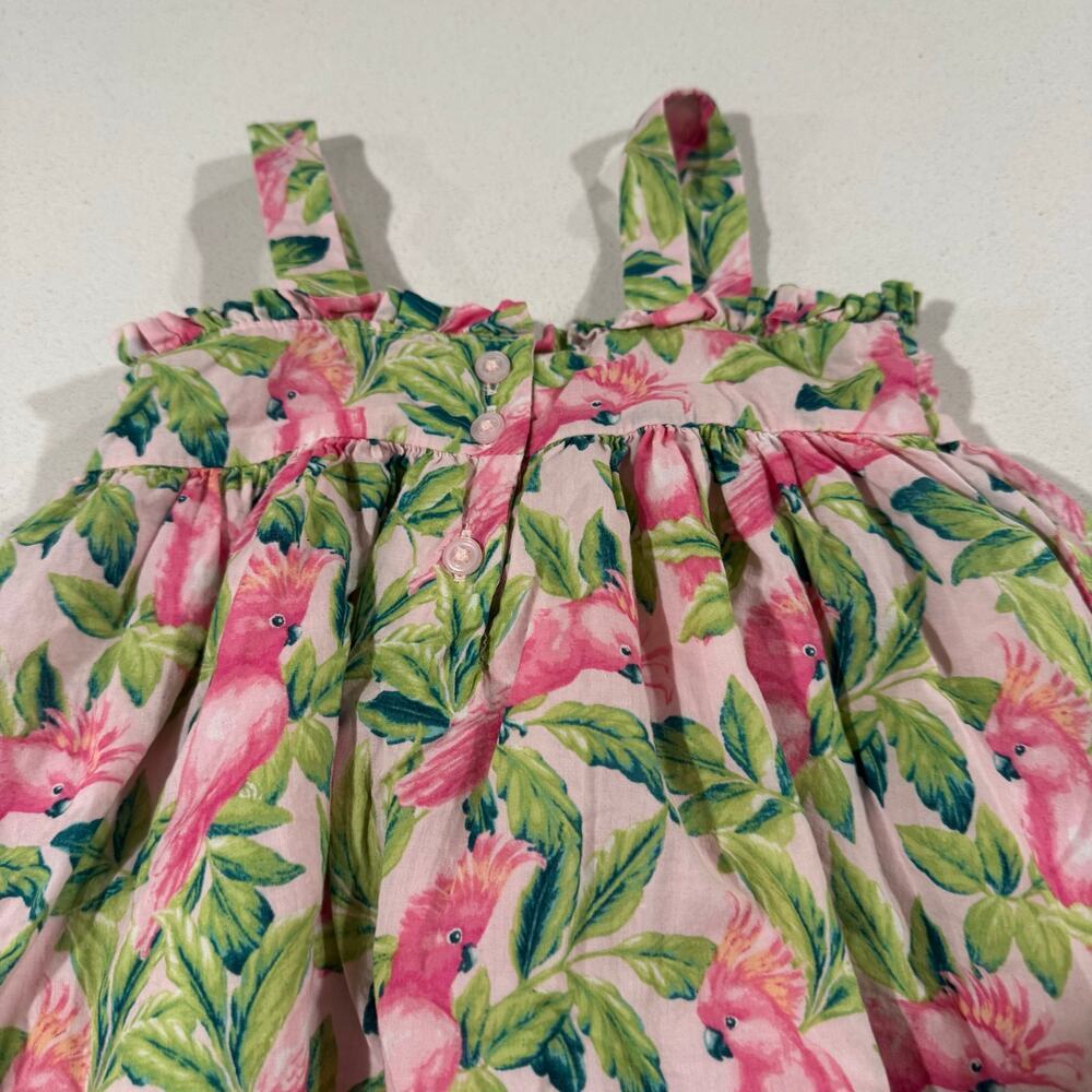 Janie and Jack Baby Girl 18-24M Floral Dress 100% Cotton - Picture 6 of 6